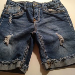 Vigoss Girls Size 6 Blue Jean Shorts